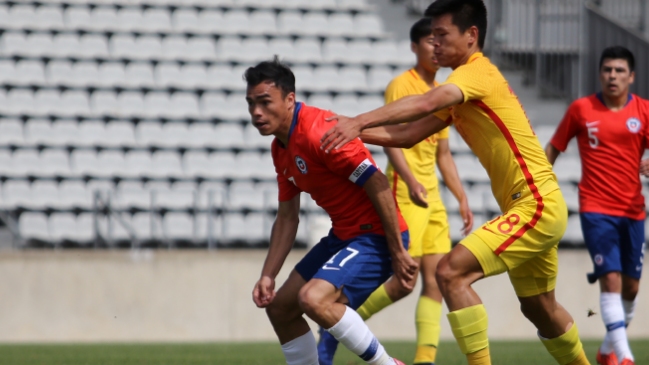 Chile sub 23 se despidió del Torneo “Maurice Revello” con triunfo ante China