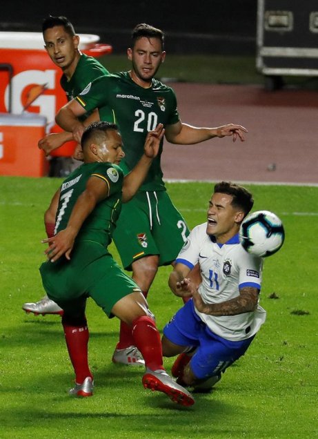 Brasil se estrenó con goleada ante Bolivia en el duelo inaugural de la Copa América