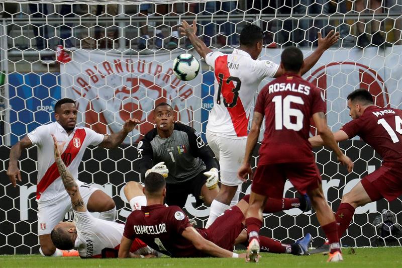 Perú y Venezuela debutaron con un tibio empate en la Copa América