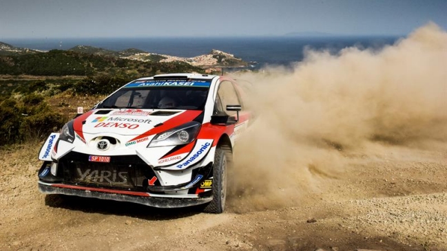 Ott Tänak tomó el mando en el Rally de Italia