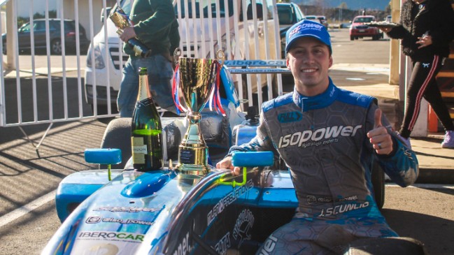 Javier Scuncio ganó la segunda fecha de la Fórmula Codasur e ingresó a la pelea por el título