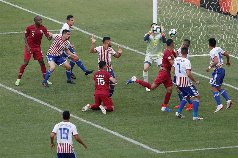 Paraguay cedió ante la reacción de Qatar en el Grupo B de Copa América