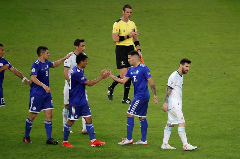 Revive la sufrida igualdad entre Argentina y Paraguay en la Copa América