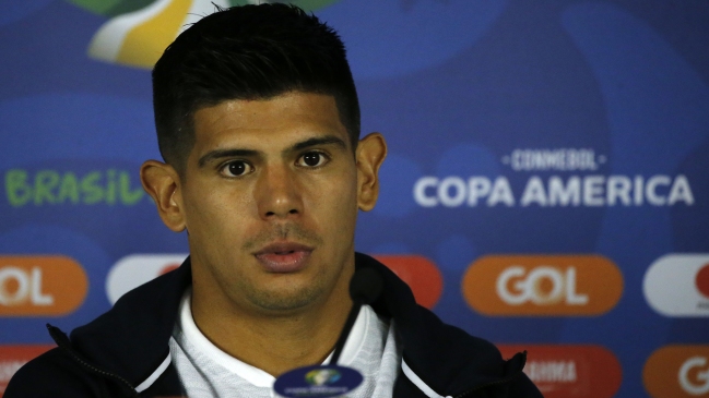 Esteban Pavez: Tengo una ilusión gigante de poder jugar en Copa América