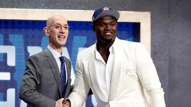 New Orleans Pelicans eligió a Zion Williamson como el número uno en el Draft de la NBA 2019