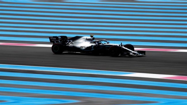 Bottas relevó a Hamilton en dominio de Mercedes en ensayos del GP de Francia