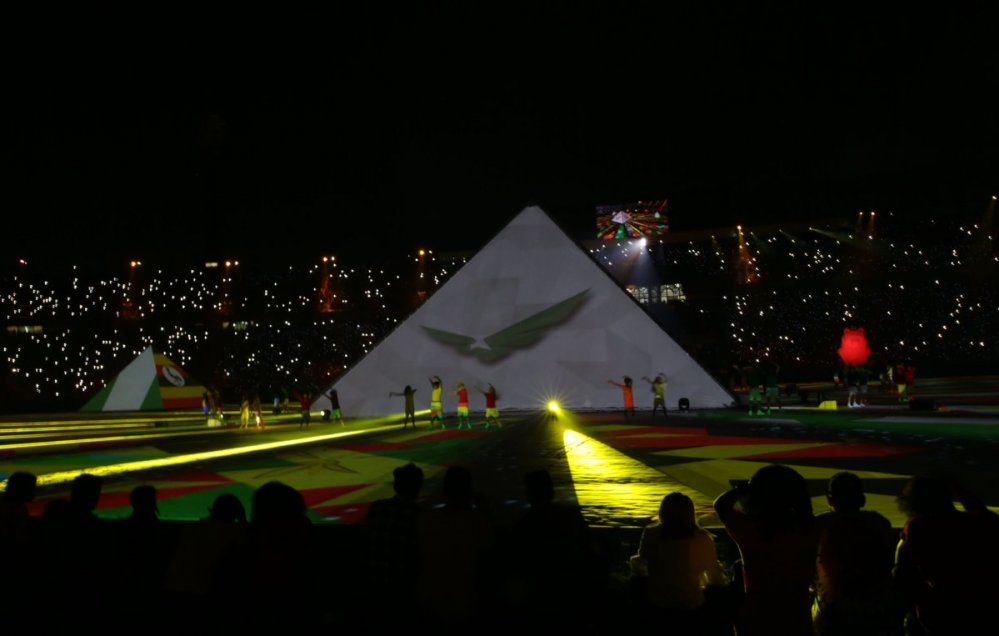 La espectacular ceremonia de apertura de la Copa Africana de Naciones de Egipto