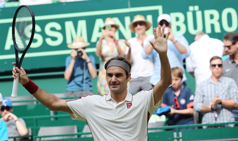 Roger Federer y David Goffin se enfrentarán por el título en el ATP de Halle