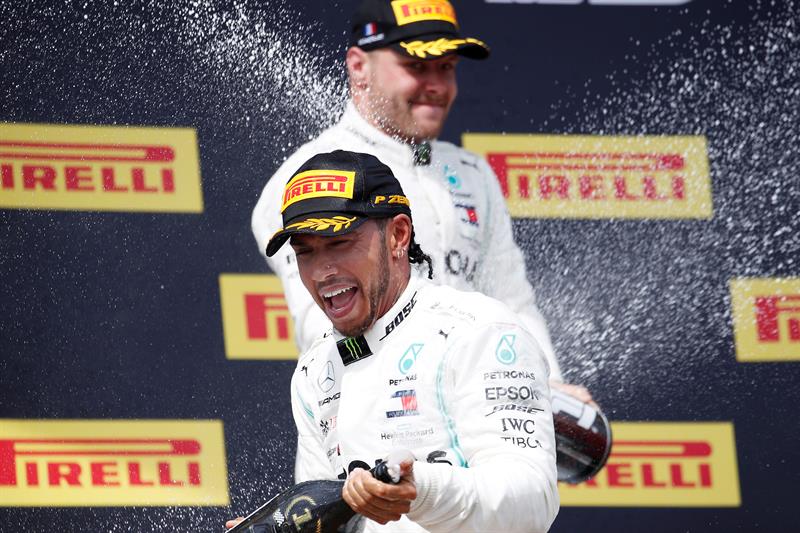 Hamilton fue el más rápido en el circuito de Le Castellet y se quedó con el GP de Francia