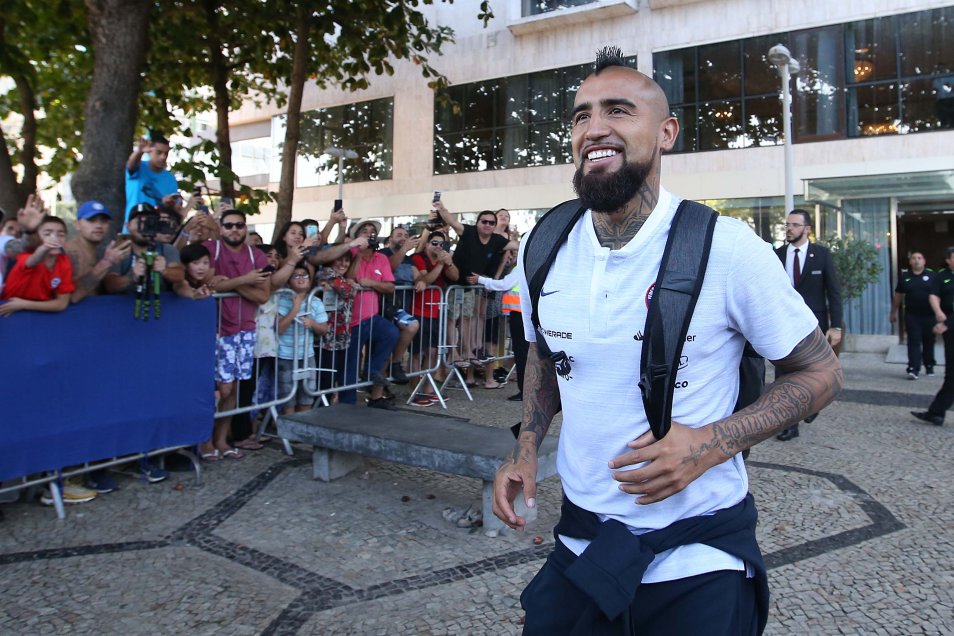 La Roja viajó desde Río de Janeiro a Sao Paulo para preparar el duelo con Colombia