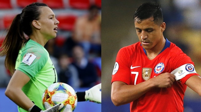 La polémica desatada por un afiche de Christiane Endler y Alexis Sánchez