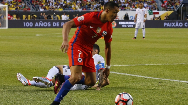 El recordado triunfo de Chile sobre Colombia en semifinales de la Copa América Centenario