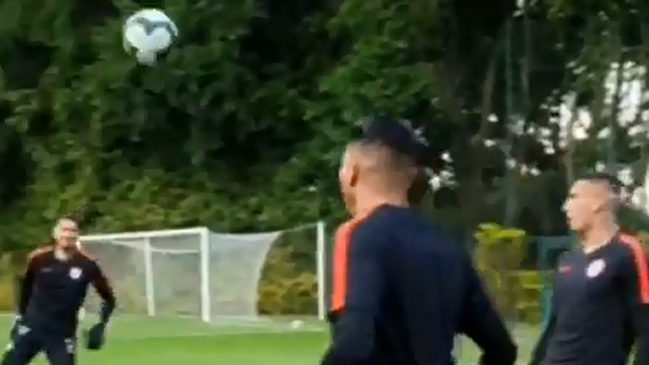 La genial asistencia de Brayan Cortés para un goleador Gabriel Arias en Sao Paulo