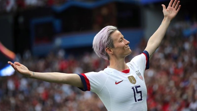 Megan Rapinoe guió a Estados Unidos al triunfo ante Francia en el Mundial