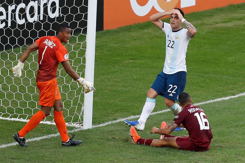 Argentina clasificó a semifinales de la Copa América tras tumbar a Venezuela en el Maracaná