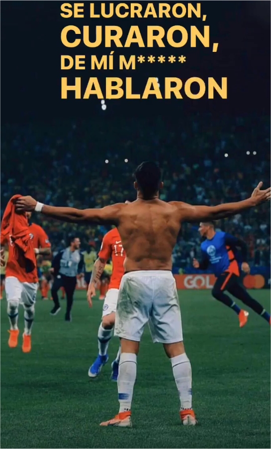 La dedicatoria de Alexis Sánchez a sus detractores en redes sociales