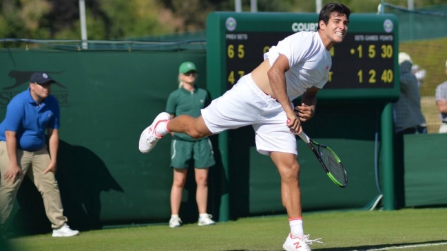 Cristian Garin tiene programación para su estreno en Wimbledon ante el ruso Andrey Rublev