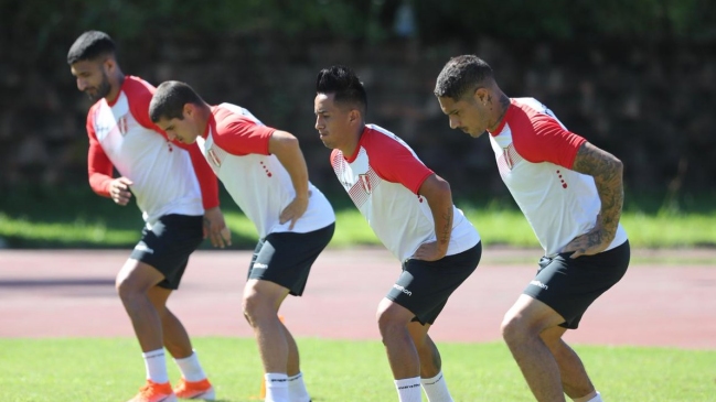 Un control antidopaje obligó a aplazar la práctica de Perú