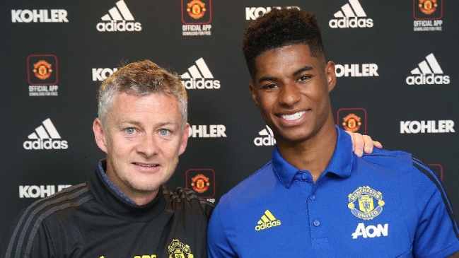 Marcus Rashford renovó hasta 2023 con Manchester United