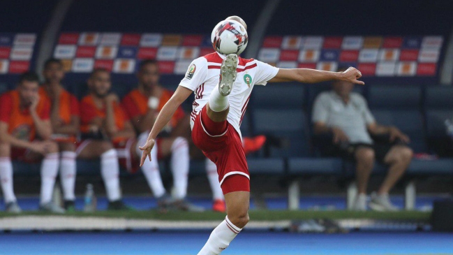 Mbark Boussoufa anotó en la agonía el único tanto de la victoria para Marruecos ante Sudáfrica