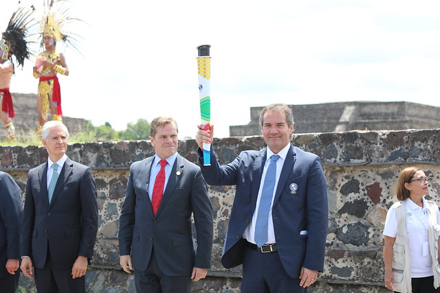 Con rumbo a Lima: En Teotihuacán se encendió la llama panamericana