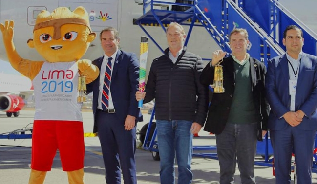 La antorcha panamericana llegó a Cusco para su encendido en Machu Picchu