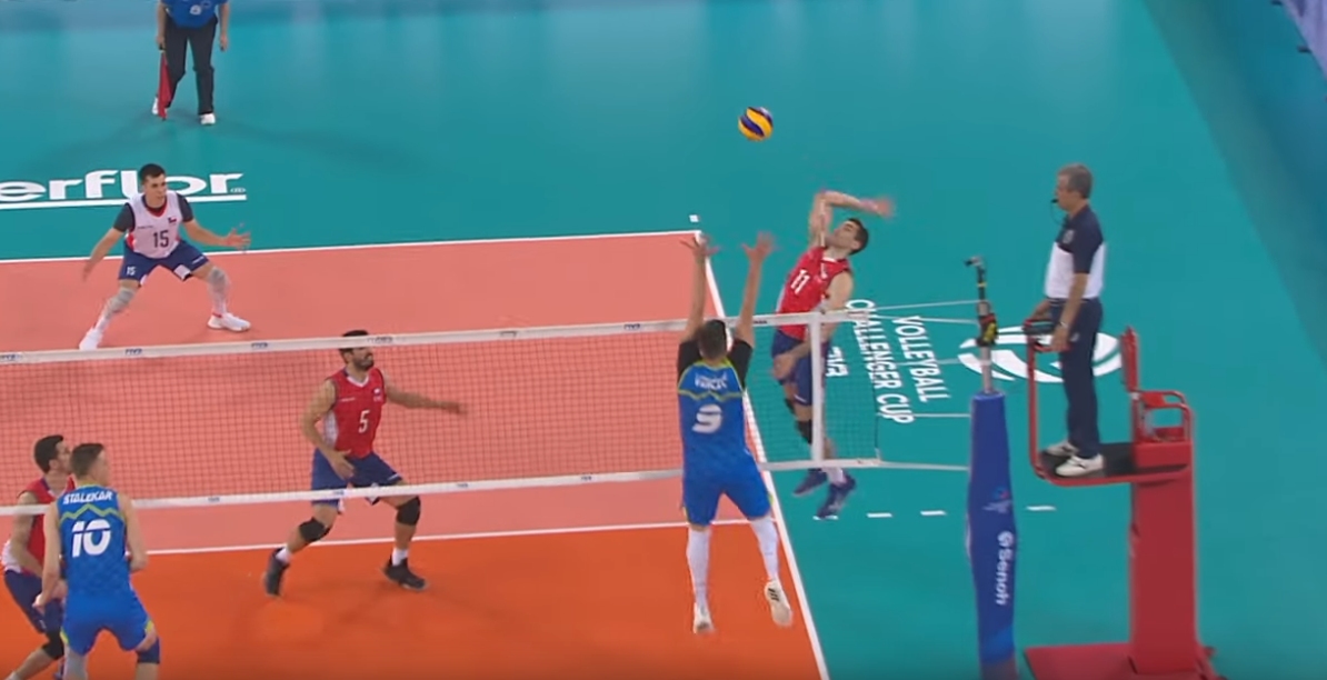 Selección chilena de voleibol cayó ante Eslovenia en su debut por la Challenger Cup