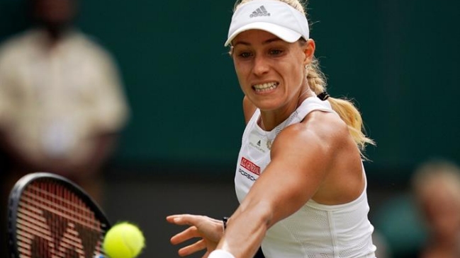 Angelique Kerber perdió ante Lauren Davis y dejó vacante la corona de Wimbledon