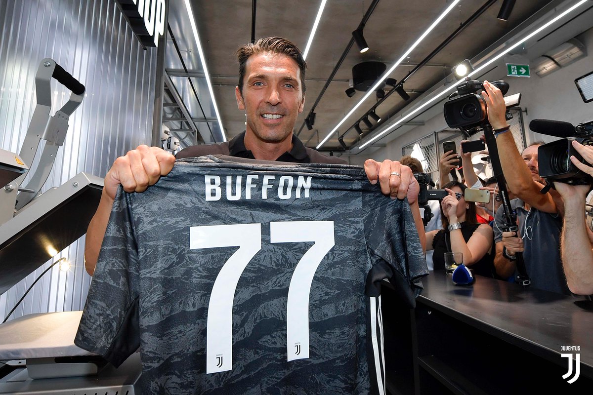Gianluigi Buffon usará el dorsal 77 en Juventus
