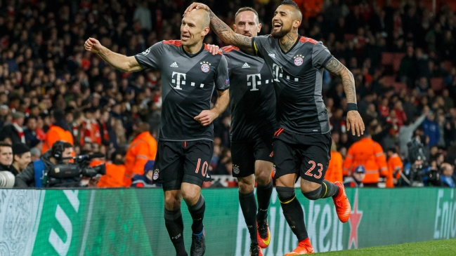 El saludo de Arturo Vidal a Arjen Robben: Leyenda, muchas suerte en tu nueva vida