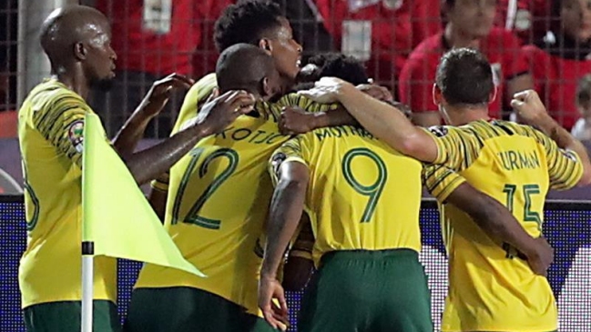 Sudáfrica dejó en el camino a Egipto y se instaló en los cuartos de final de la Copa Africana