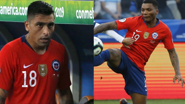 Hinchas de la Roja estallaron contra desempeños de Gonzalo Jara y Junior Fernandes