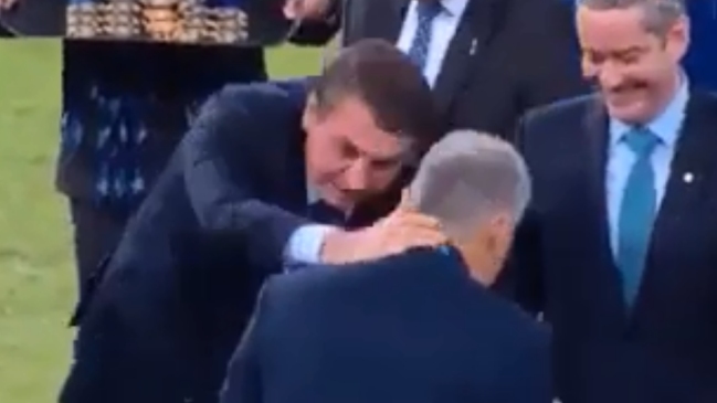 El llamativo desaire de Tite con Jair Bolsonaro en la premiación del título de la Copa América