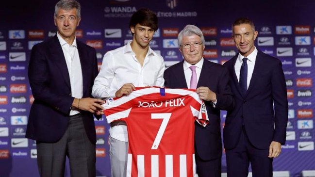 Joao Félix fue presentado en Atlético de Madrid: Heredó la “7” de Griezmann