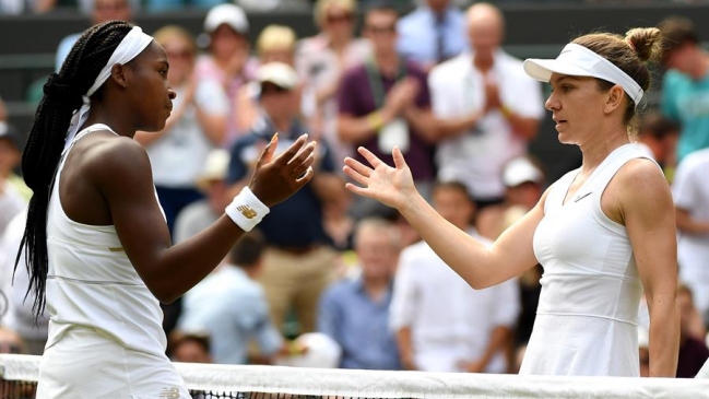 Simona Halep detuvo el impulso de la joven Cori Gauff en Wimbledon