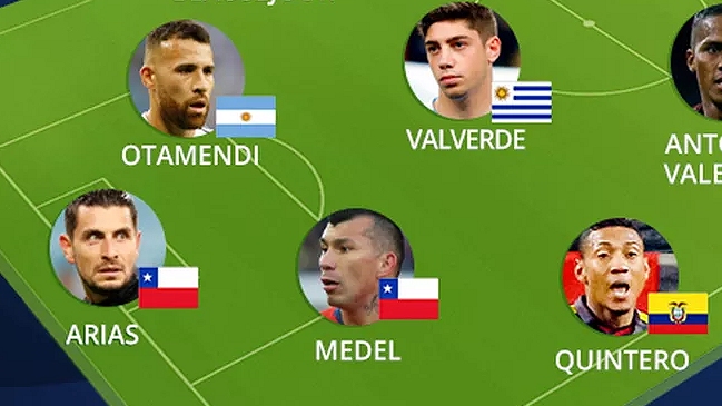 Medio brasileño puso a tres chilenos y a Reinaldo Rueda en el peor equipo de Copa América