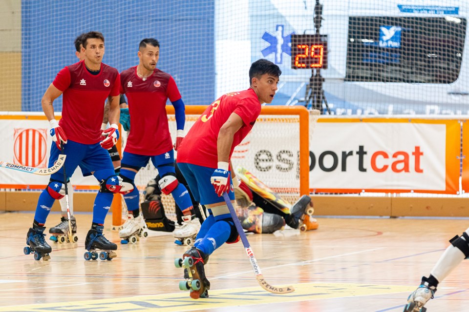 World Roller Games: Selección masculina de hockey patín logró ante Colombia su primer triunfo