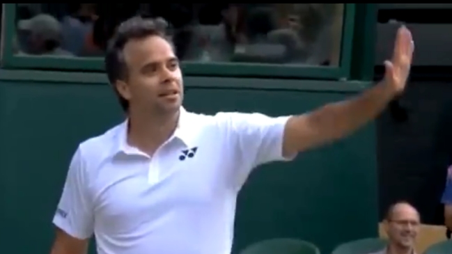 Fernando González cayó junto a Sébastien Grosjean en el Invitation Doubles de Wimbledon
