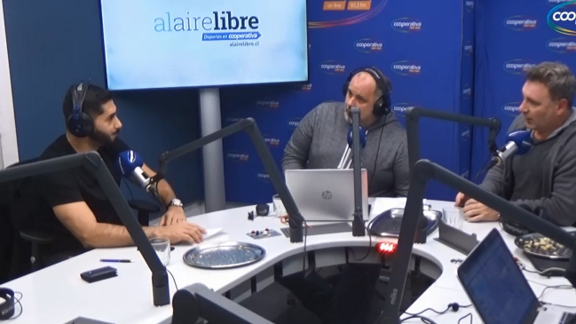 Johnny Herrera se despidió de Al Aire Libre: Me voy a préstamo a la U