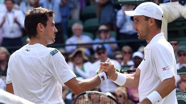 Roberto Bautista frenó histórica campaña de Guido Pella en Wimbledon