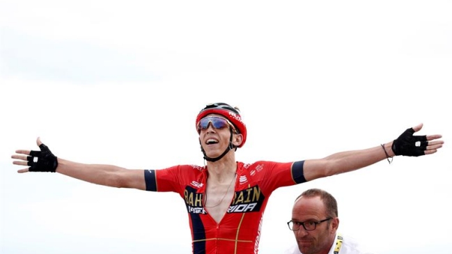 Dylan Teuns ganó en la primera etapa de montaña y Giulio Ciccone es nuevo líder