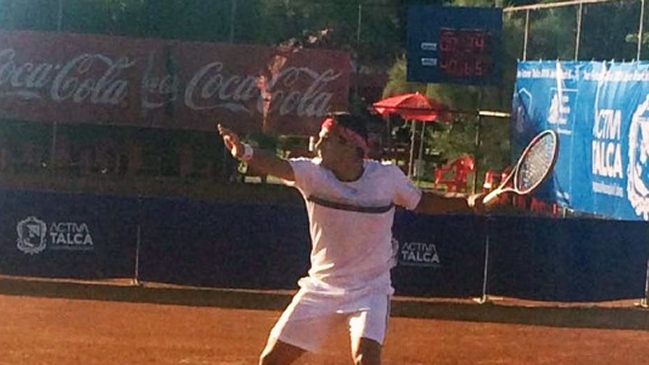 Bastián Malla perdió ante un tenista local en cuartos de final en España