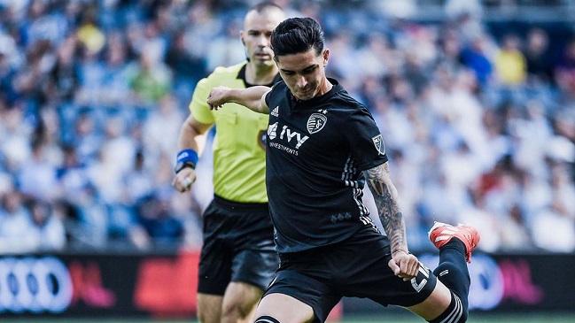 Felipe Gutiérrez aportó en el triunfo de Sporting Kansas City sobre Vancouver Whitecaps