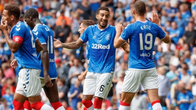 Rangers de Glasgow goleó a Olympique de Marsella en el Ibrox Stadium