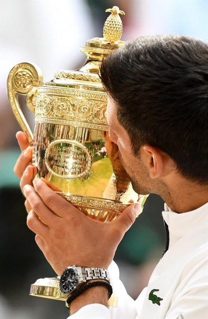 Djokovic consiguió su quinto título de Wimbledon tras vencer a Federer