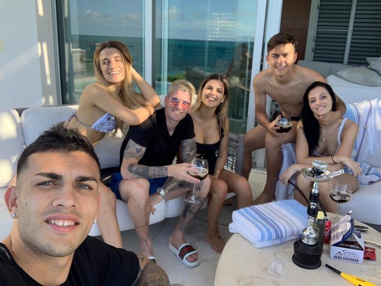 Las vacaciones de Paulo Dybala y Oriana Sabatini en el Caribe