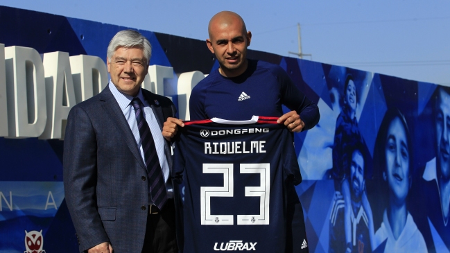 Marcos Riquelme fue presentado en la U: No soy el salvador, pero vengo en mi mejor momento