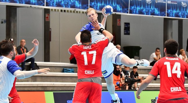 Chile debutó con derrota ante Islandia en el Mundial Junior de Balonmano