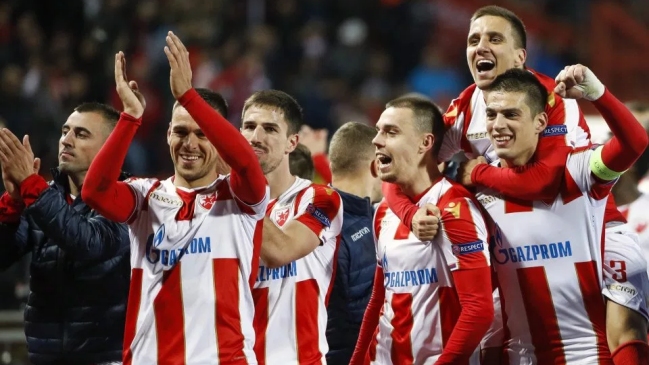 Estrella Roja venció a Suduva y avanzó en la fase previa de la Liga de Campeones