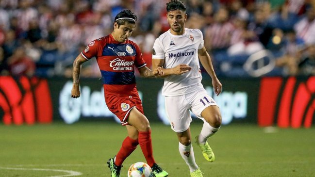 Fiorentina remontó a Chivas en la International Champions Cup 2019